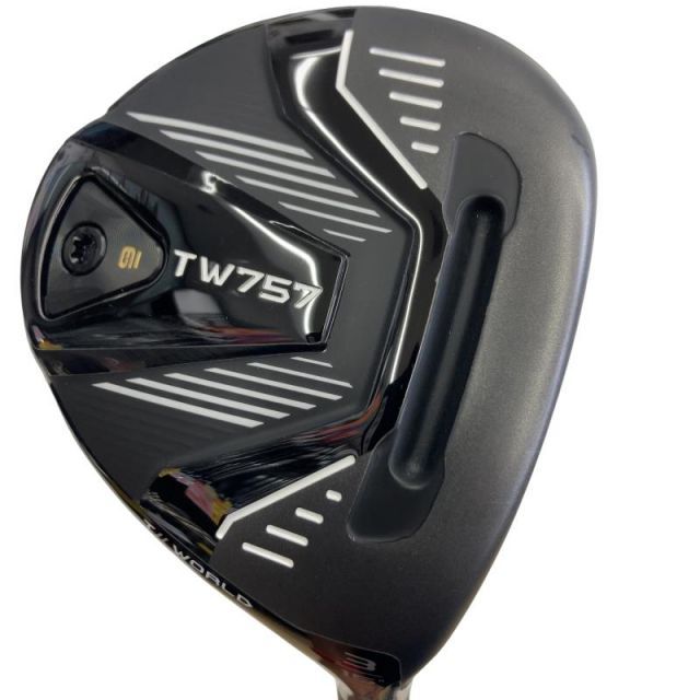 【中古】 本間ゴルフ TOUR WORLD TW757 3W フェアウェイウッド FW VIZARD for TW757(FW) (フレックスS) メンズ 男性用 右利き 右用 Cランク ゴルフクラブ