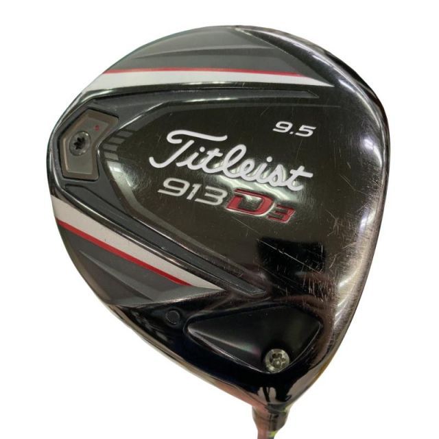 【中古】 タイトリスト 913 D3 9.5° ドライバー DR Tour AD GT-6 (フレックスS) メンズ 男性用 右利き 右用 Cランク ゴルフクラブ