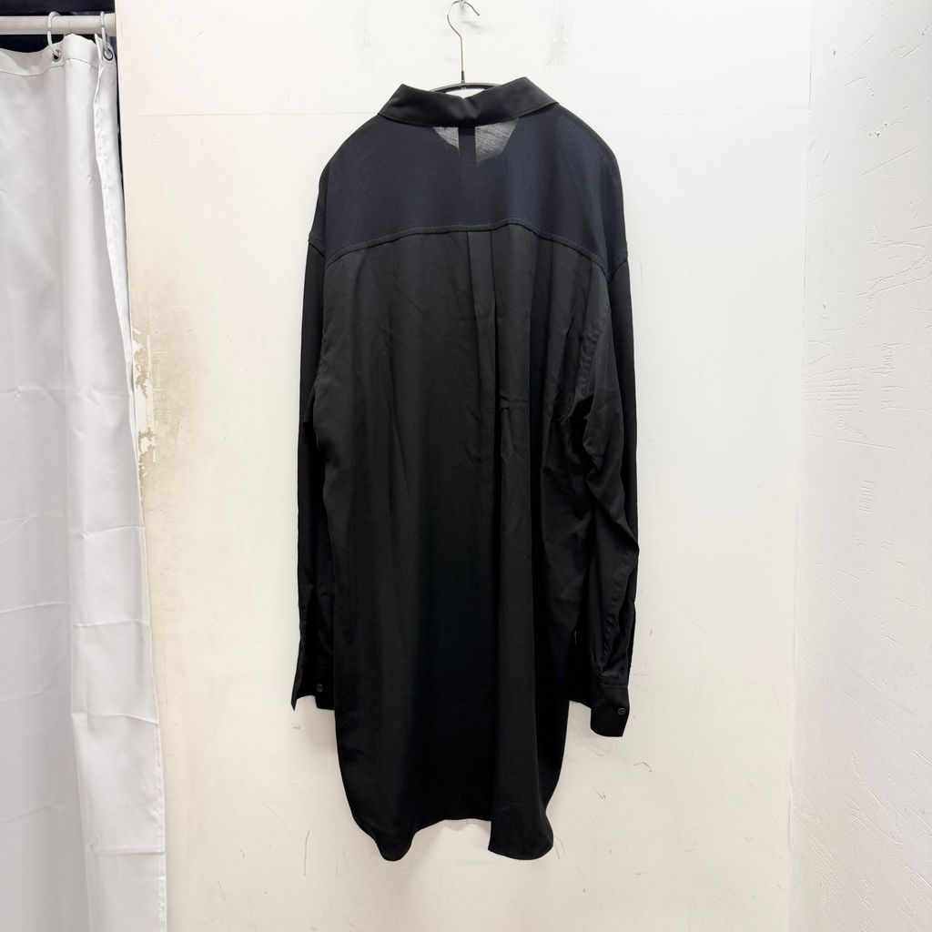 Ground Y グランドワイ Asymmetry Shirt 長袖シャツ GA-B01-800