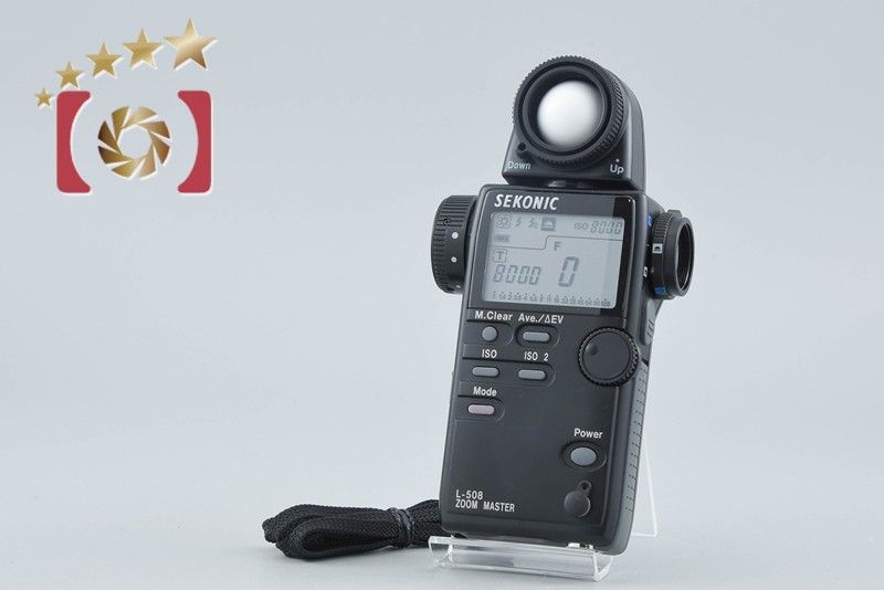 【中古】SEKONIC セコニック ズームマスター L-508 露出計 34,320円