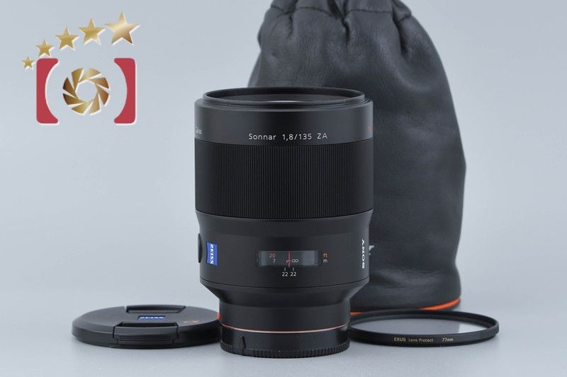 【中古】SONY ソニー Carl Zeiss Sonnar 135mm f/1.8 ZA T* SAL135F18Z 56,540円