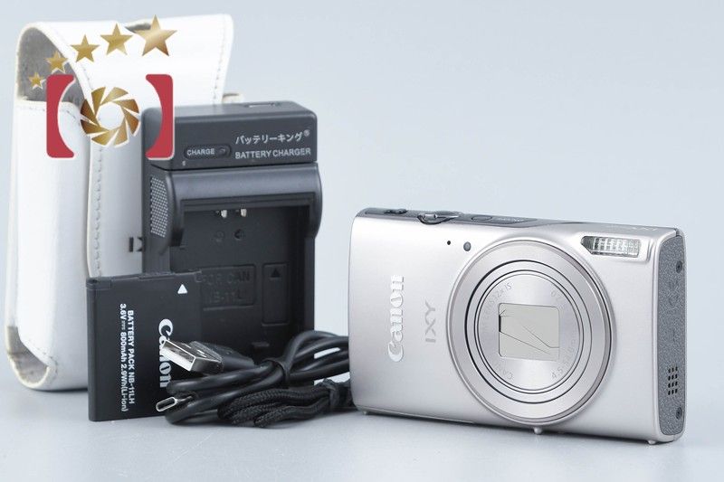 【中古】Canon キヤノン IXY 650 シルバー コンパクトデジタルカメラ