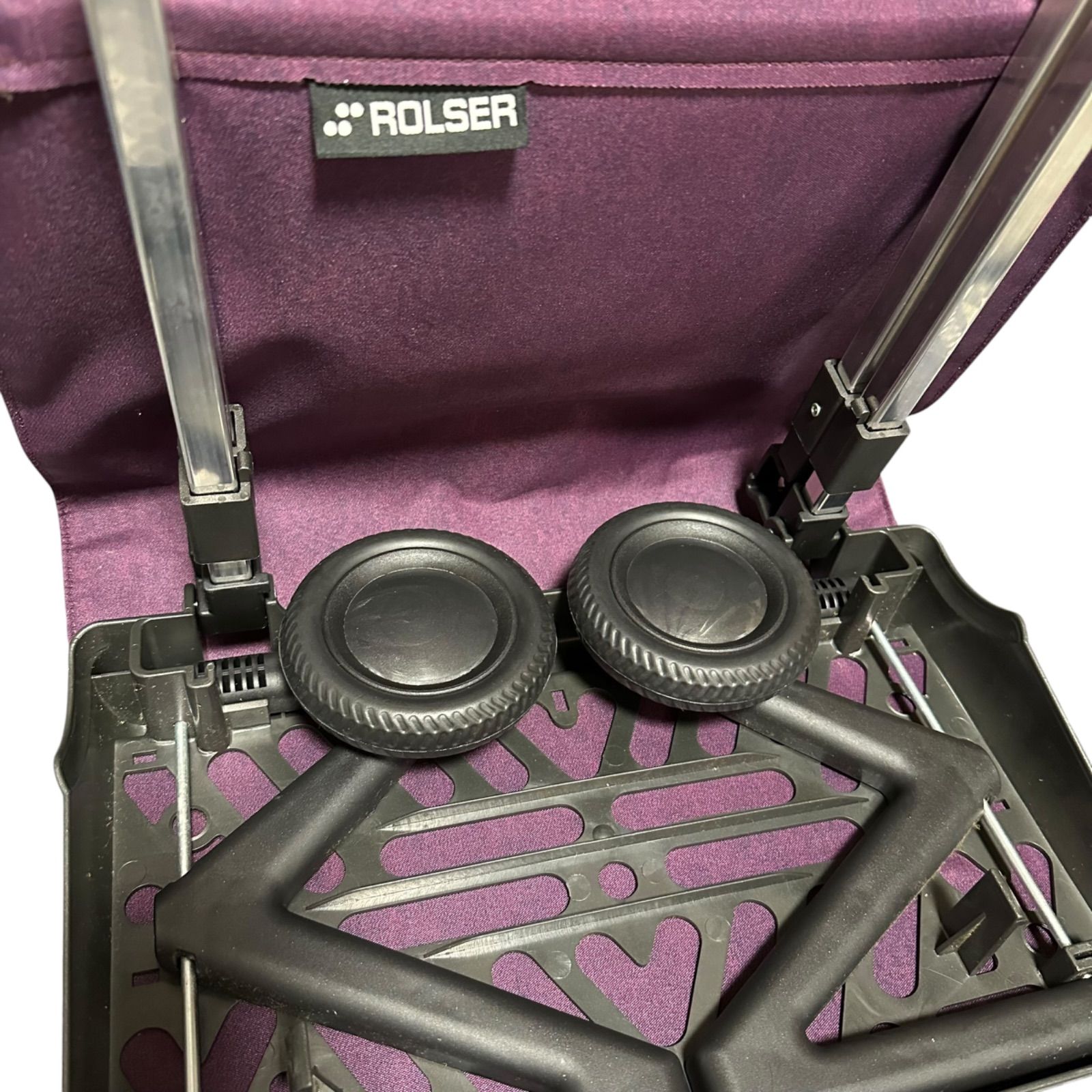 未使用》ROLSER ロルサー 折りたたみ キャリーカート ショッピング
