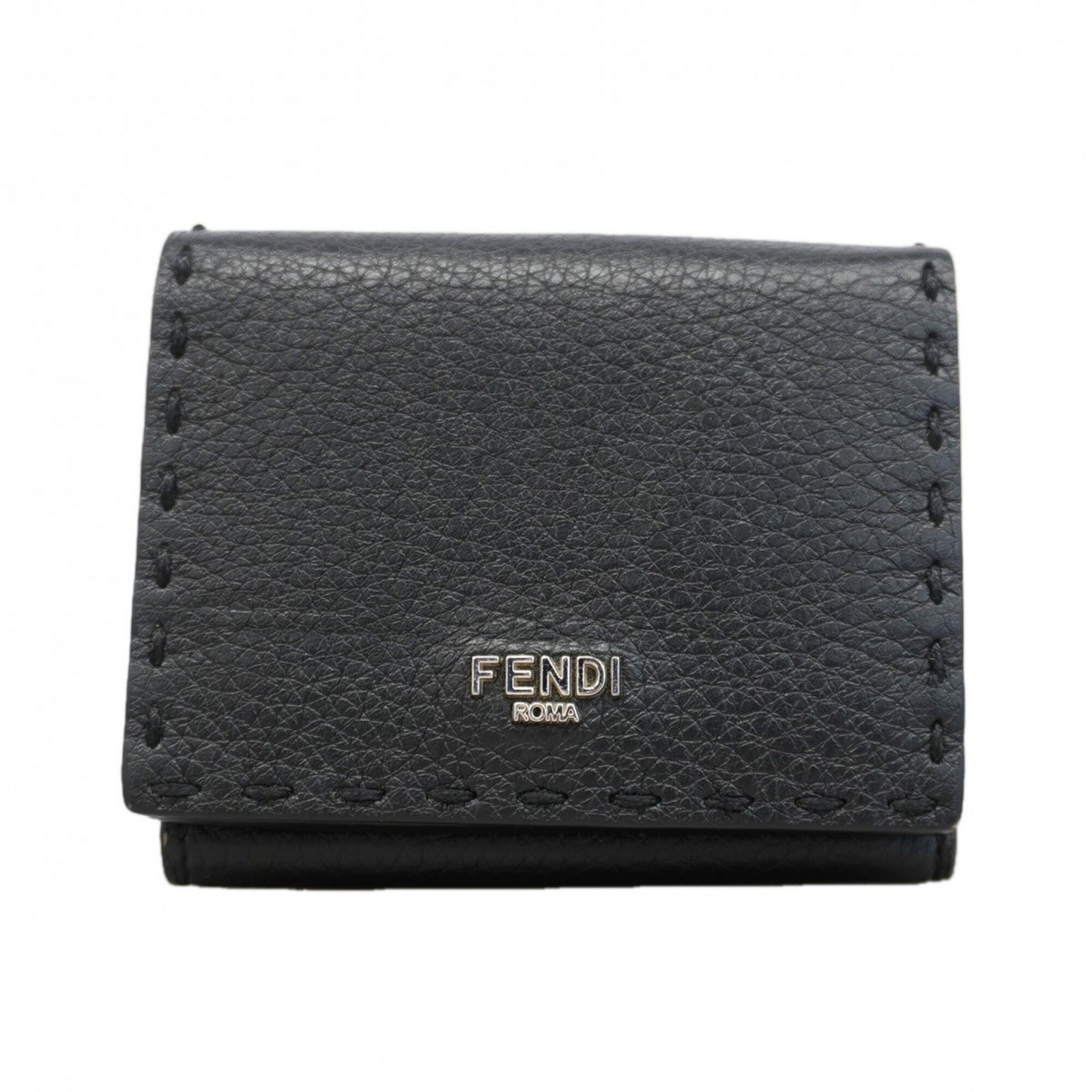 フェンディ(Fendi) フェンディ 三つ折り財布 セレリア レザー ブラック レディース 28,132円