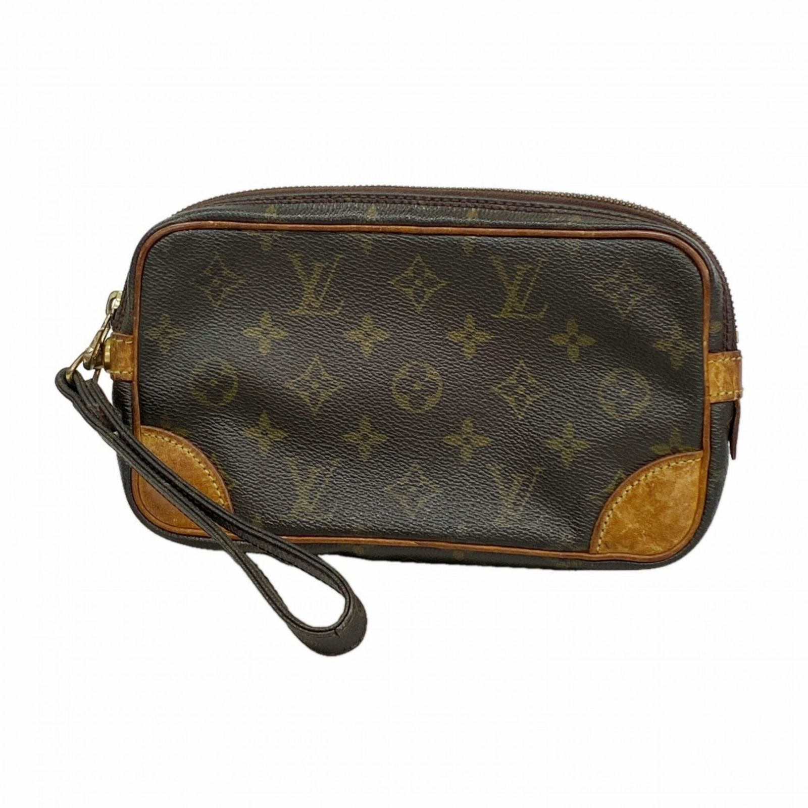 ルイ・ヴィトン(Louis Vuitton) ルイ・ヴィトン クラッチバッグ モノグラム マルリードラゴンヌPM M51827 ブラウンレディース