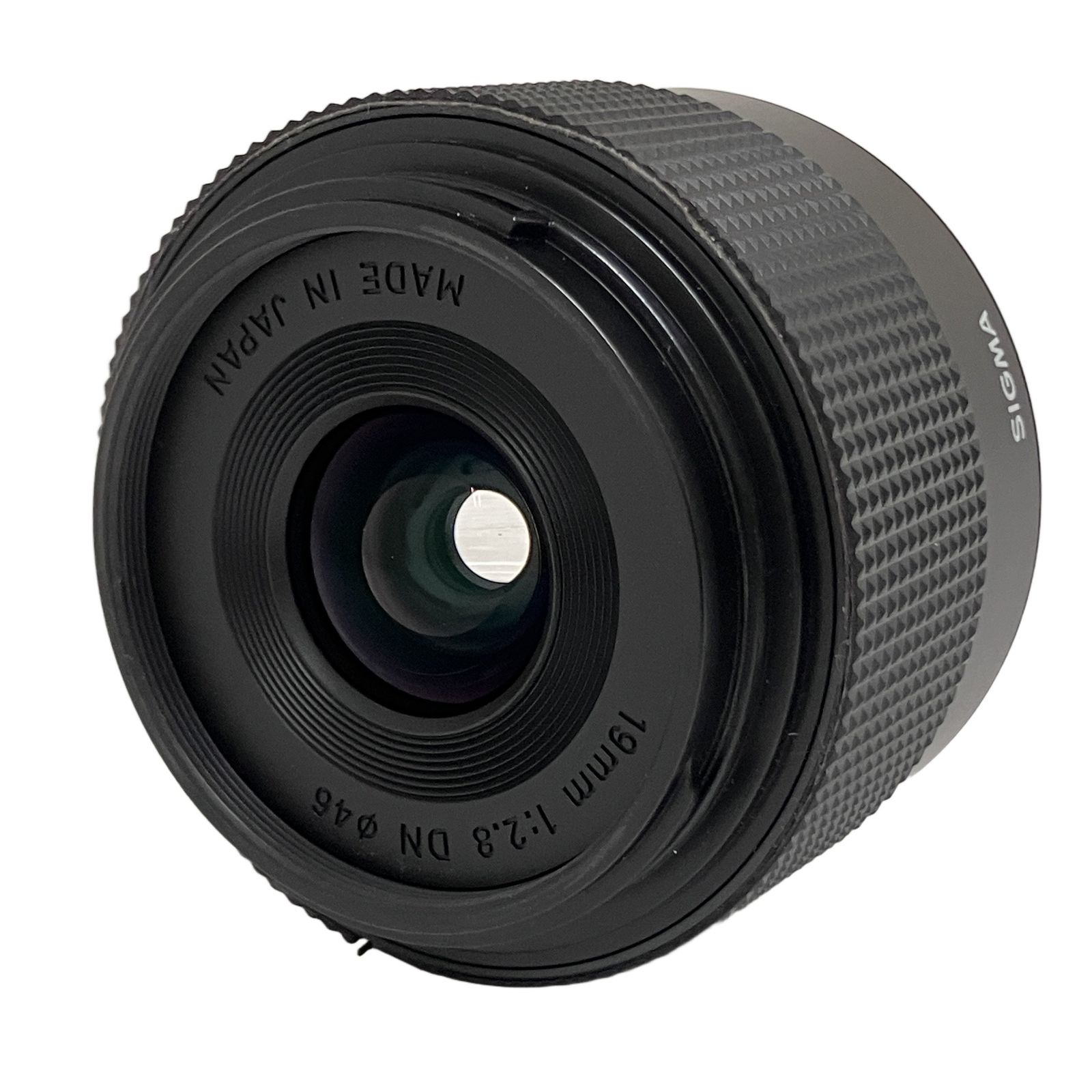 SIGMA 19mm 1:2.8 DN Φ46 ミラーレスカメラ専用 カメラレンズ 中古 O11498027