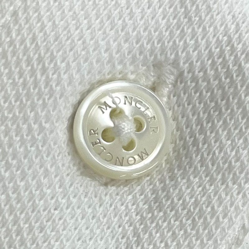 中古】MONCLER モンクレール MAGLIA POLO MANICA CORTA ロゴ ワッペン