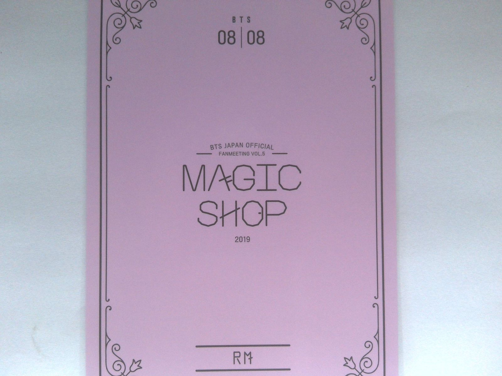 BTS RM トレカ 2019 MAGIC SHOP ミニフォトカード (8/8) ナムジュン