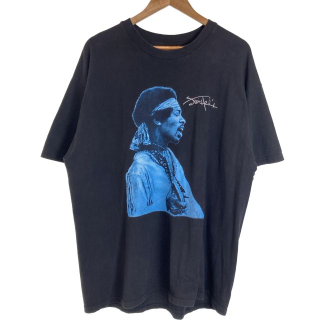 【中古】　WINTERLAND　ジミ ヘンドリックス　アーティストT　Tシャツ　半袖　トップス　クルーネック　プリント　オーバーサイズ　USA製　古着　7043