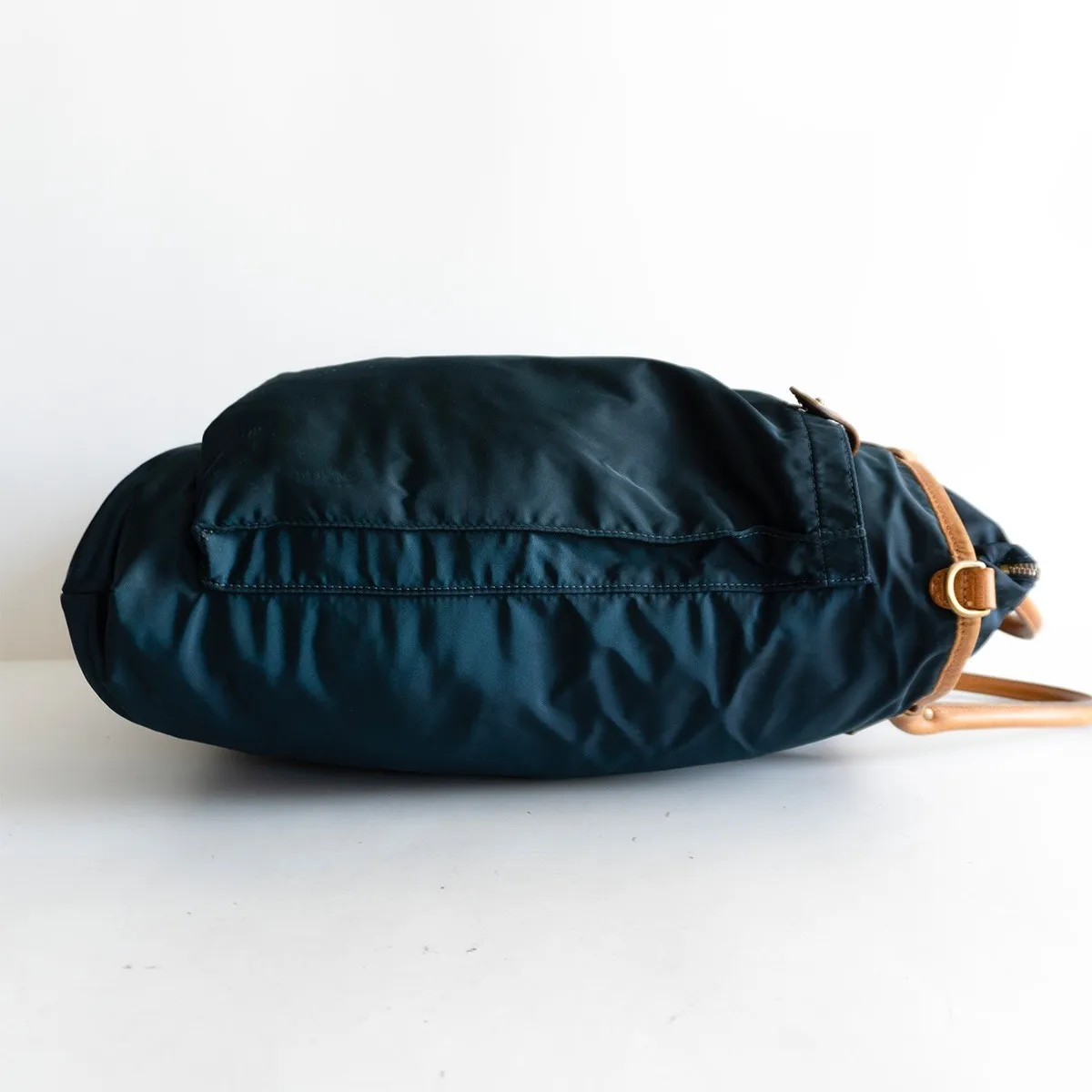 人気】FELISI 【9237/2 ヘルメットバッグ】トート ナイロン×レザー