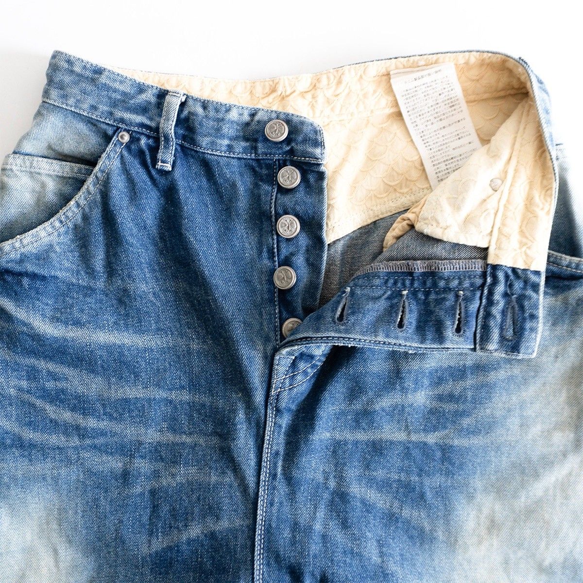 美品】mina perhonen【always ワイド デニムパンツ】34 ミナペルホネン