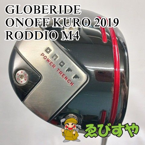 入間■【中古】 ドライバー グローブライド(ダイワ) ONOFF KURO 2019 RODDIO M4 SR 9.5[4508]