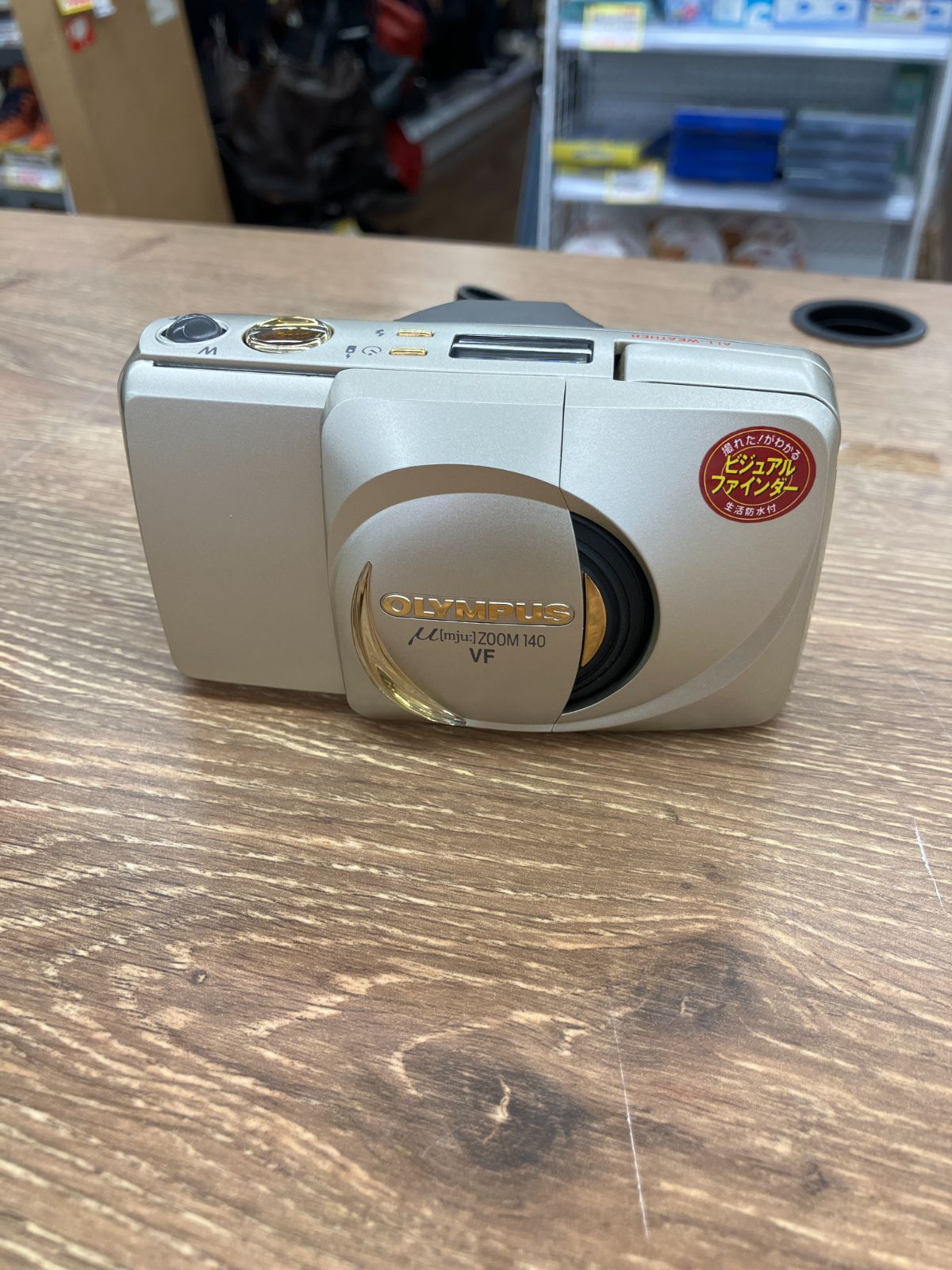 動作未確認】OLYMPUS μ[mju]:ZOOM140VF フイルムカメラ (A7-199) T