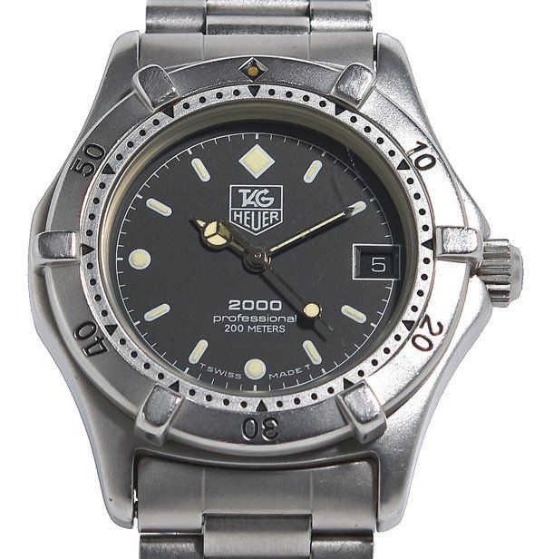TAG HEUER タグホイヤー プロフェッショナル 2000 962.013 ブラック