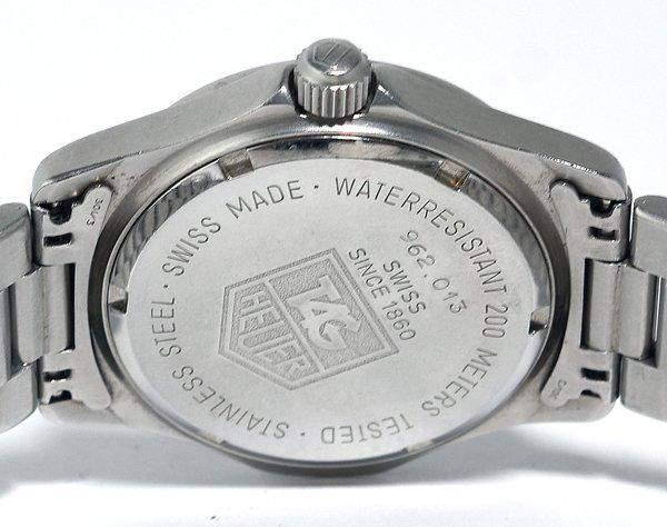 TAG HEUER タグホイヤー プロフェッショナル 2000 962.013 ブラック
