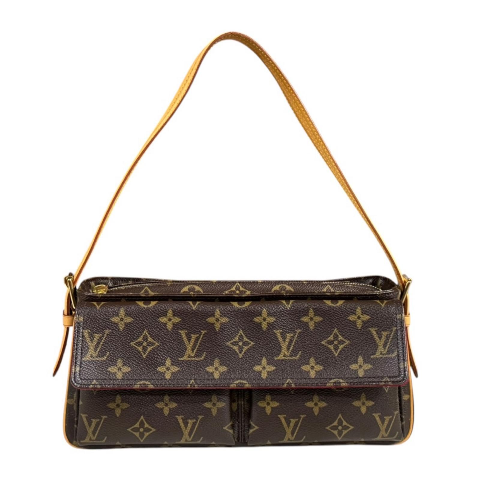 ルイヴィトン ヴィバシテMM モノグラム ショルダーバッグ モノグラムキャンバス M51164 ブラウン レディース LOUIS VUITTON 中古 ルイヴィトン ルイ ヴィトン 82,280円