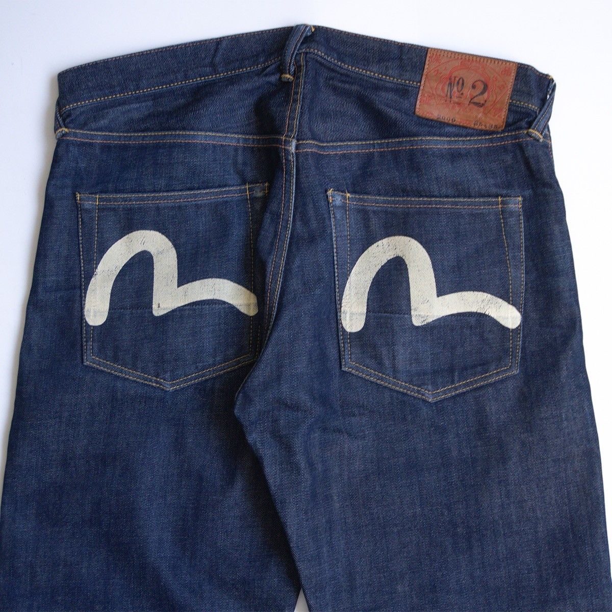 美品/濃紺】EVISU 【LOT.2000 デニムパンツ】35×35 カモメ エビス