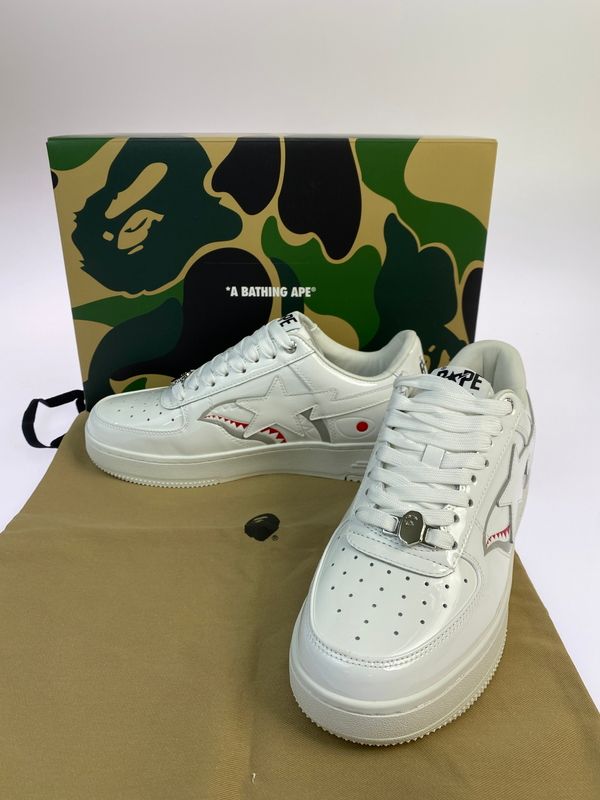 【中古美品】 A BATHING APE アベイシングエイプ BAPE STA SHARK 靴 スニーカー シューズ 【162-260730-hu-07-min】