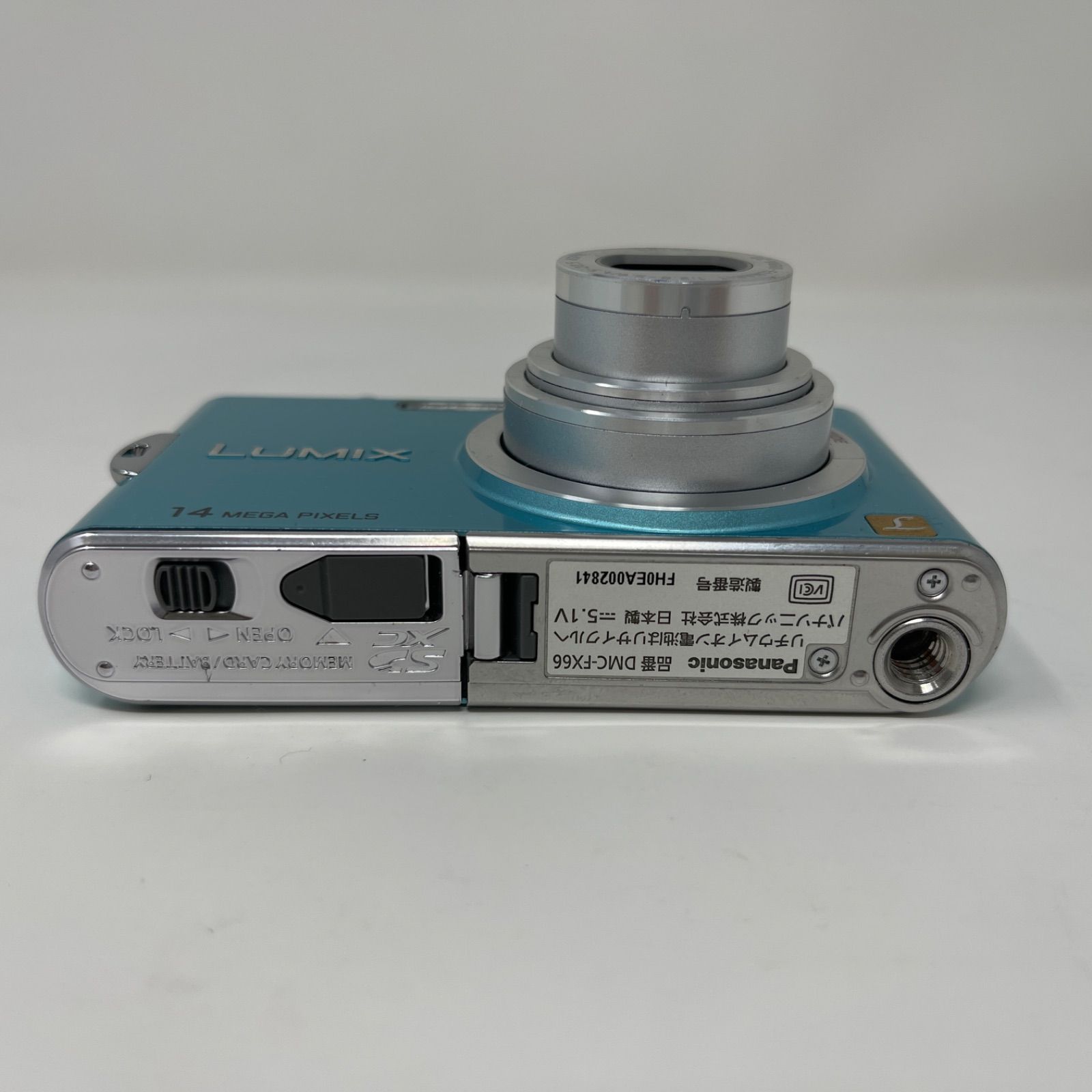 良品♪即購入OK⭐︎ Panasonic LUMIX DMC-FX66 ブルー - メルカリ