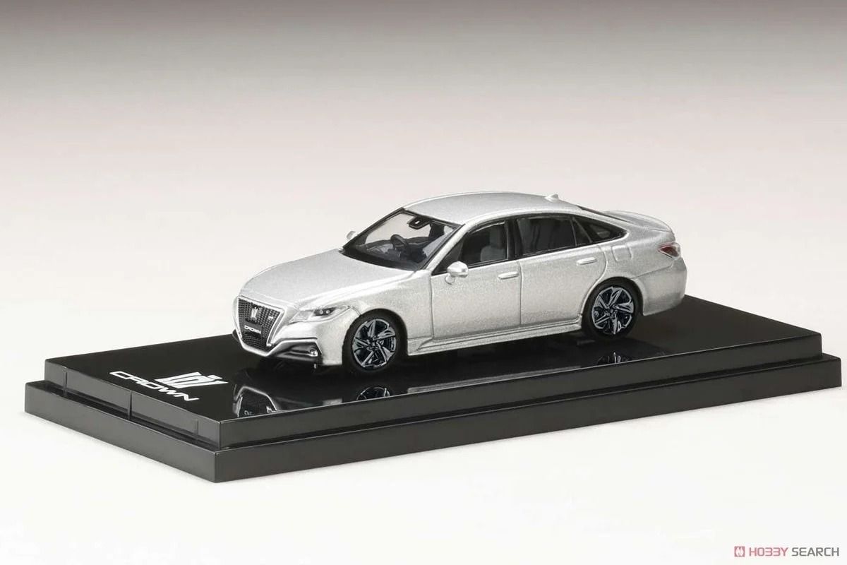 ホビージャパン 1/64 トヨタ クラウン 2.0 RS リミテッド シルバーメタリック HOBBY JAPAN Toyota CROWN Limited Silver Met HJ642009GS