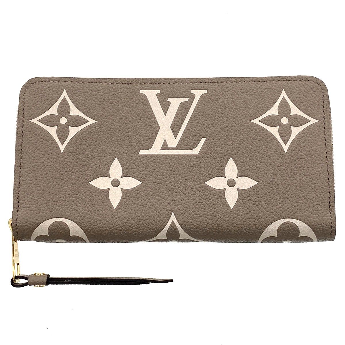 LOUIS VUITTON ルイ・ヴィトン ジッピー ウォレット 長財布 M69794 レディース ベージュ 中古