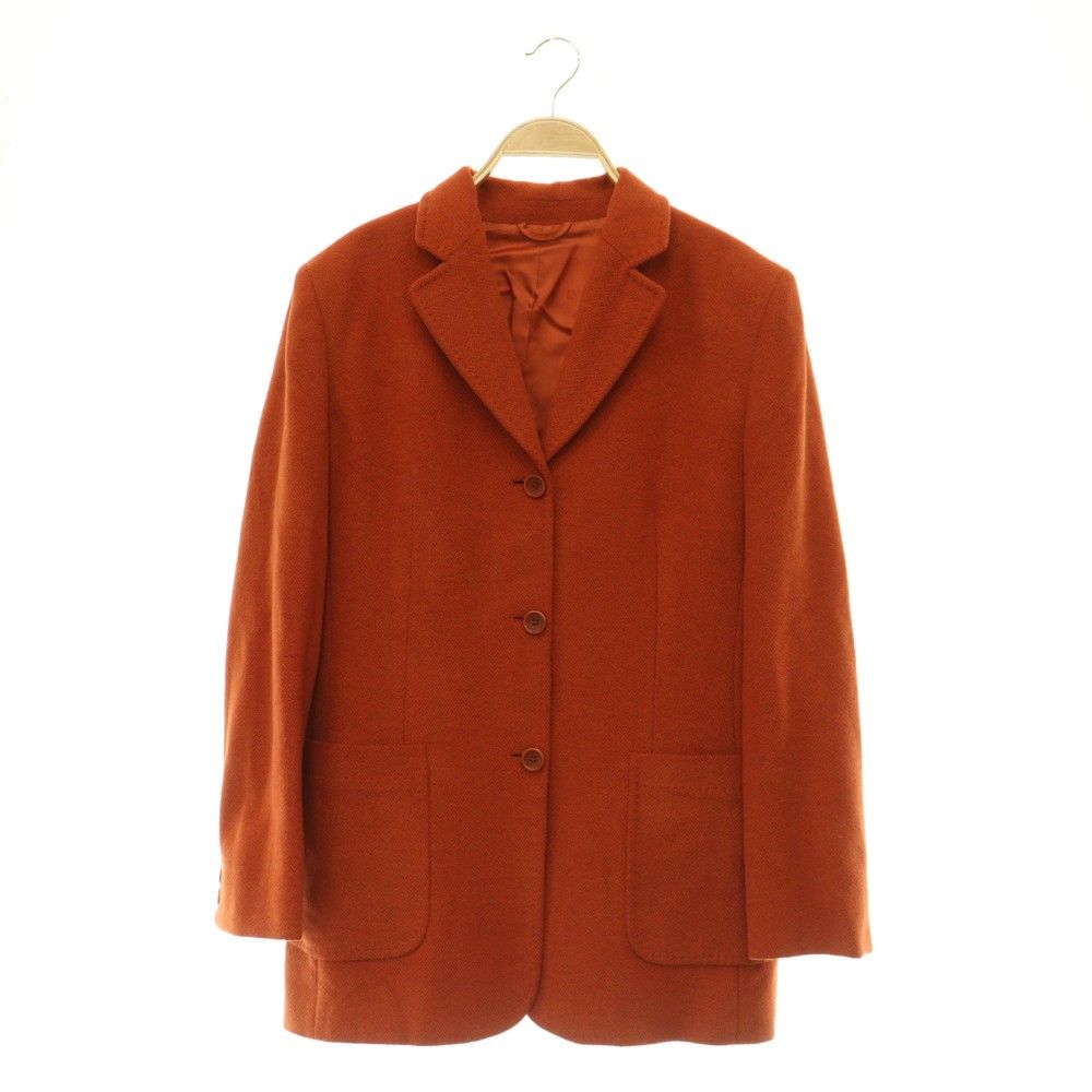 アイグナー AIGNER ウールアンゴラシルク テーラードジャケット 3B 総 