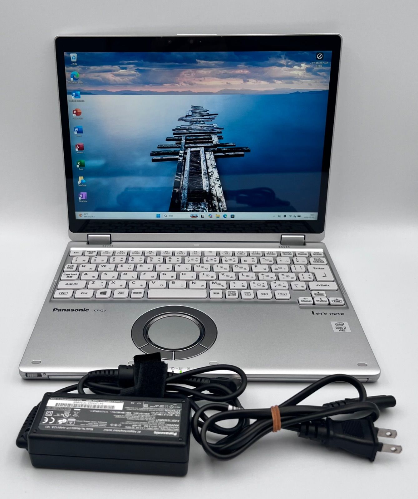B519// Let's note CF-QV9 / Core i7 第10世代 / メモリ16GB / 512GB / Win 11 pro / Office 2024 付き 28,120円