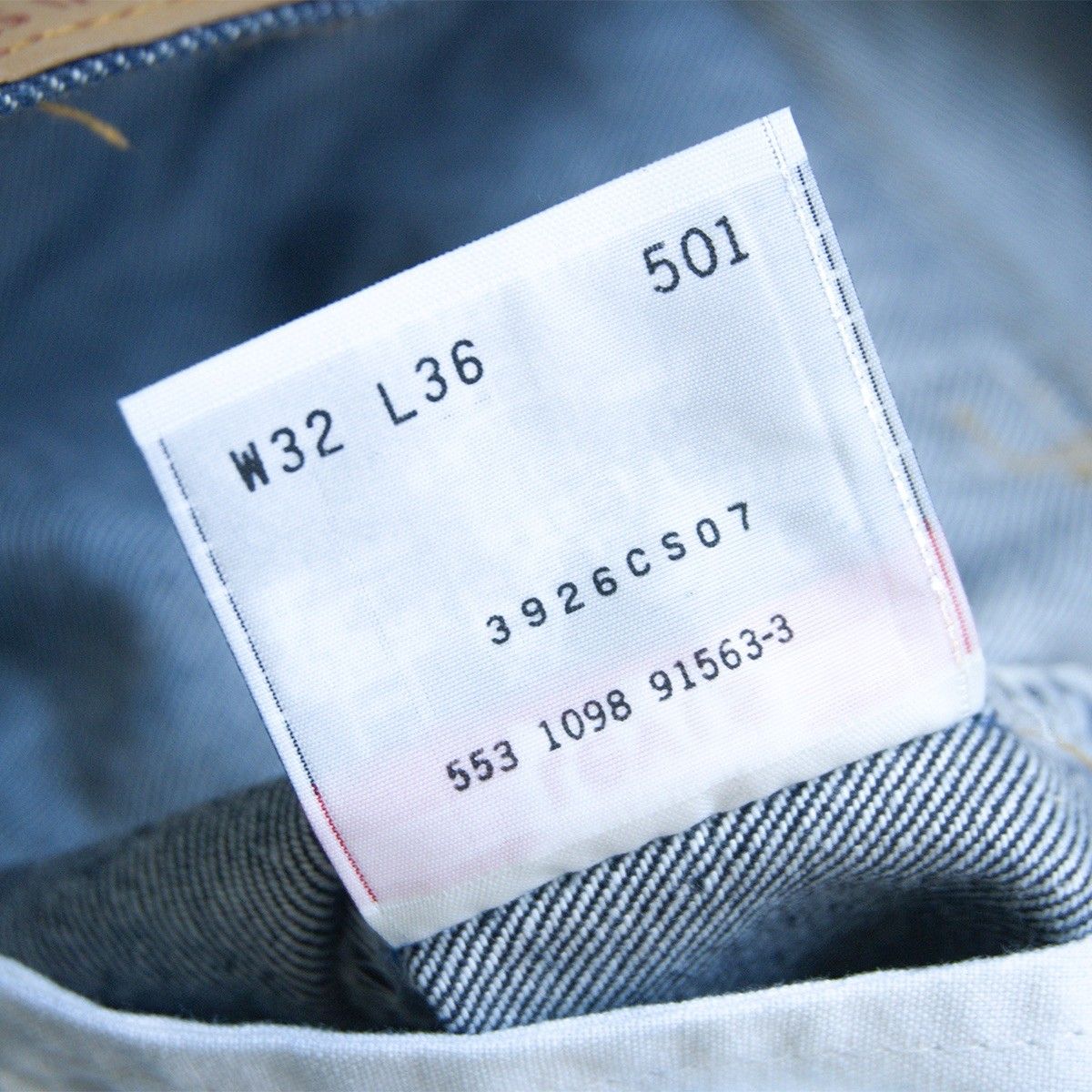 美品/90s】LEVI'S【501 デニムパンツ】32×36 90年代 USA製 アメリカ製