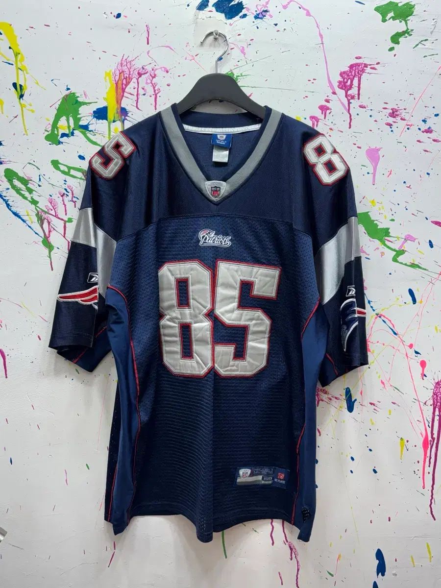 リーボック NFL オンフィールド アセンティック ニューイングランド ペイトリオッツ オチョシンコ フットボール ジャージ 56