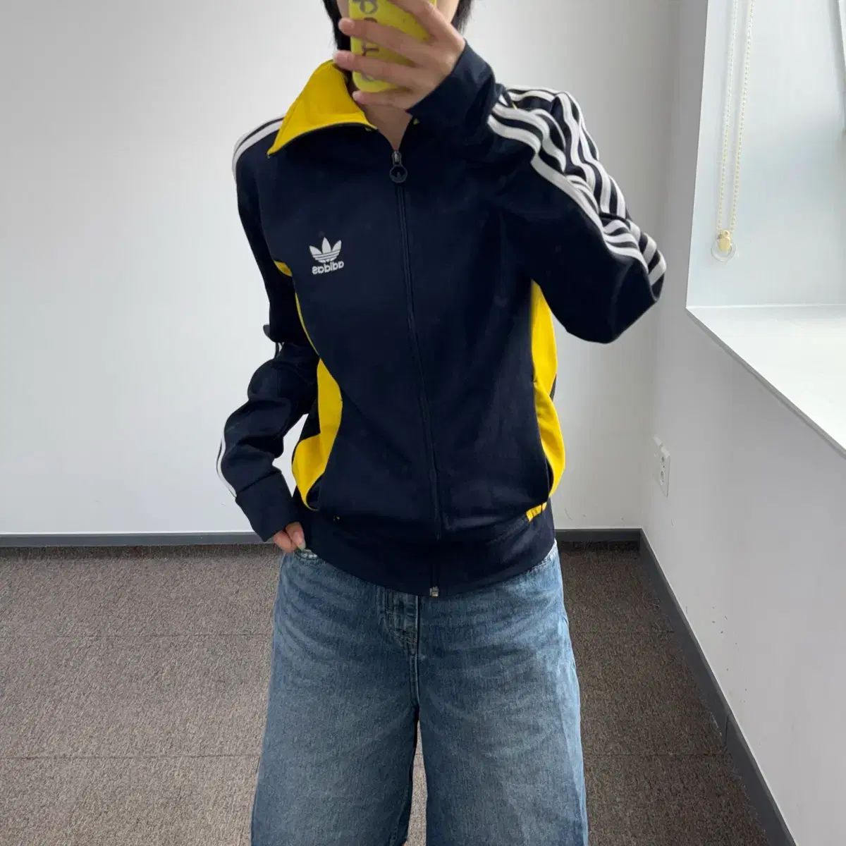 adidas アディダス ファイヤーバード バイカラー ジャージ