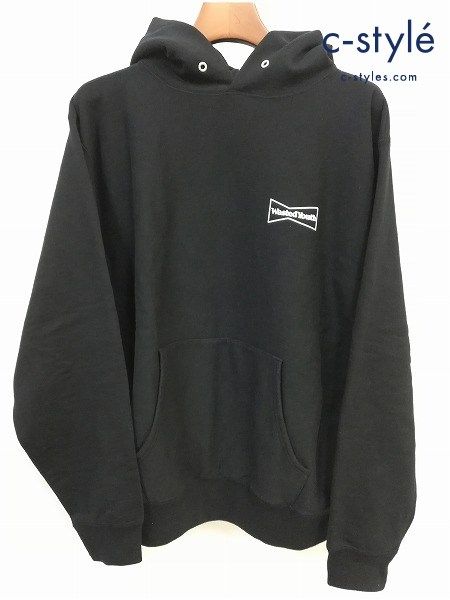[美品] Wasted Youth ウェイステッドユース パーカー XXL ブラック Don't bother me anymore 綿100％ 日本製 | ★ W468