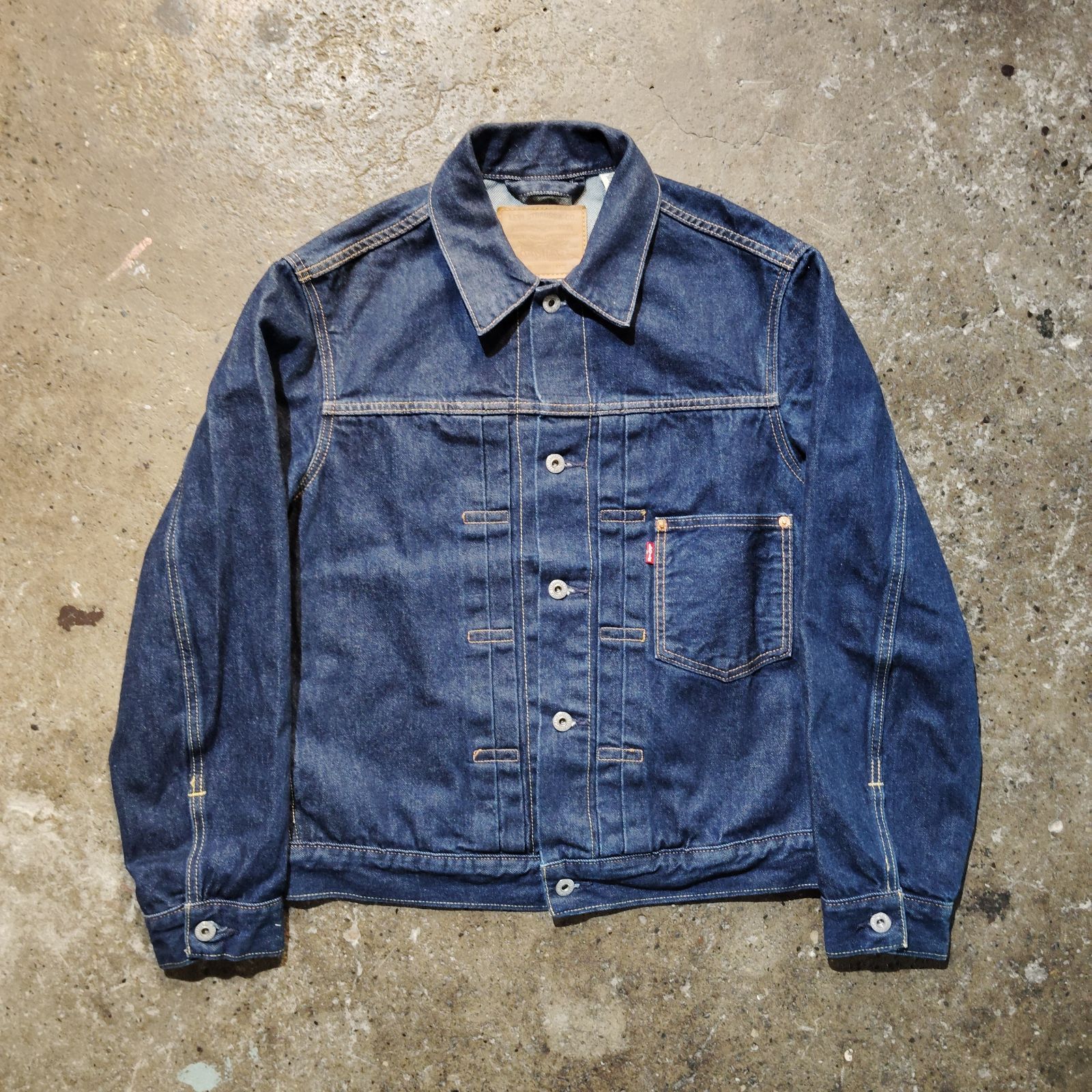 LEVI'S TYPE Ⅰ トラッカージャケット セルビッジ S リーバイス 1st