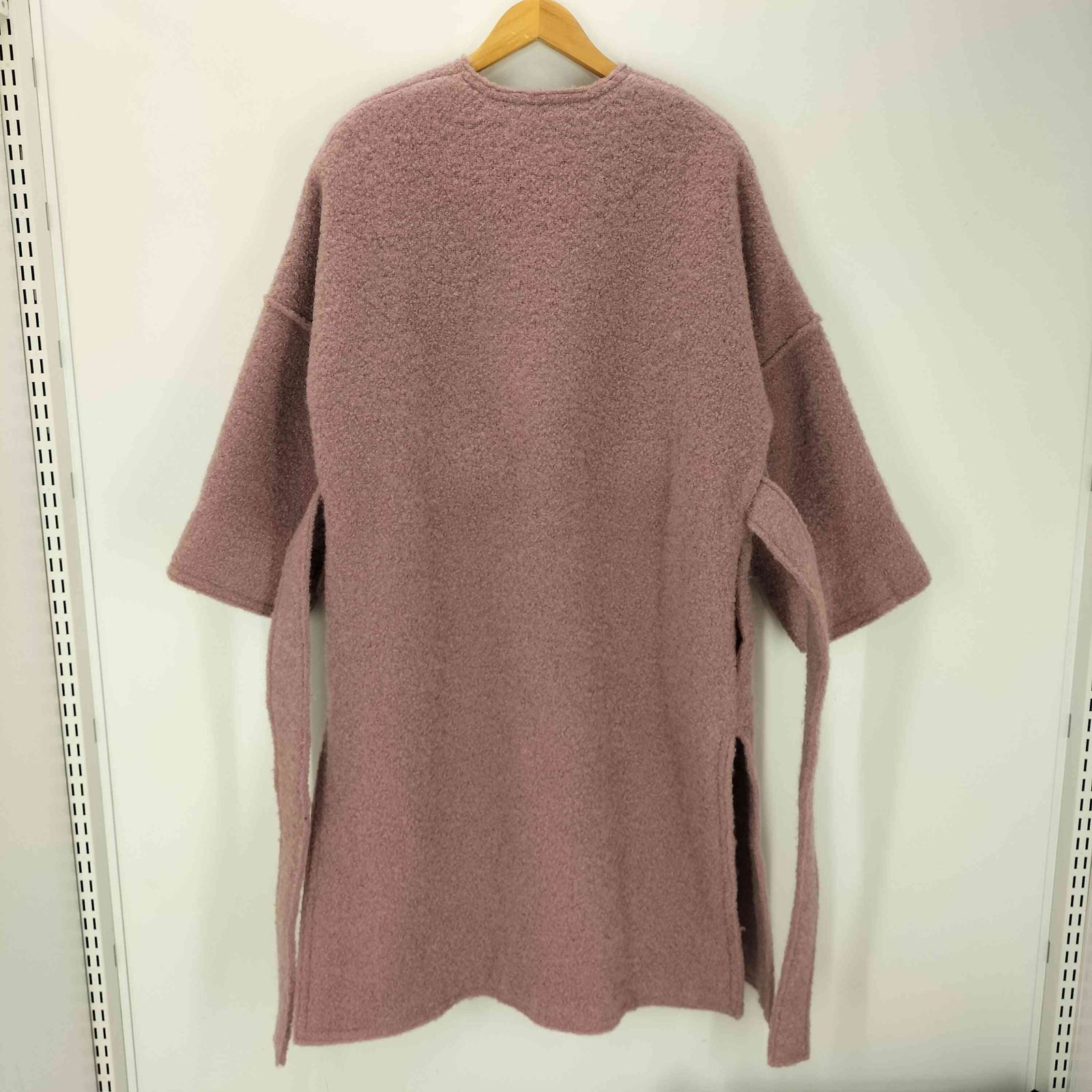 デミルクスビームス Demi-Luxe BEAMS ノーカラー ティディベア コート