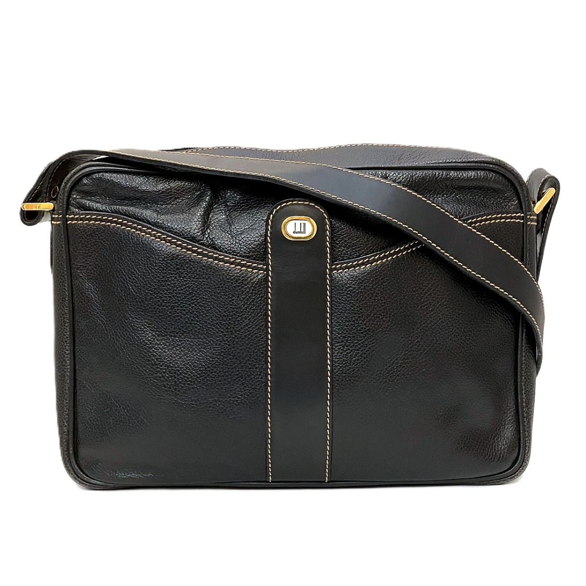 ダンヒル Dunhill ショルダーバッグ レザー メンズ - メルカリ