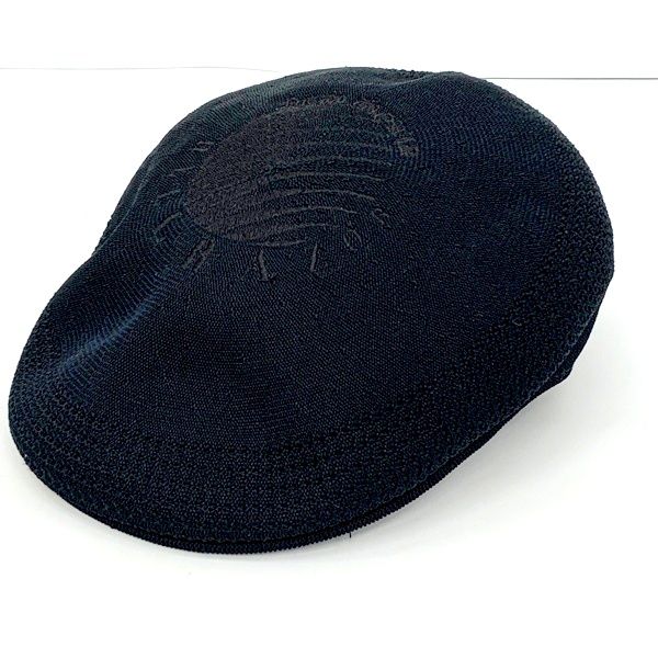HELLRAZOR KANGOL ヘルレイザー カンゴール メッシュハンチング COIN EMBOSS TROPIC 504 VENTAIR メンズ Mサイズ ブラック 帽子 DF20016■