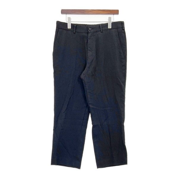 BLACK COMME des GARCONS ブラックコムデギャルソン スラックス パンツ テーパード HK-P007 メンズ Mサイズ ブラック ボトムス DM19979■ 6,864円