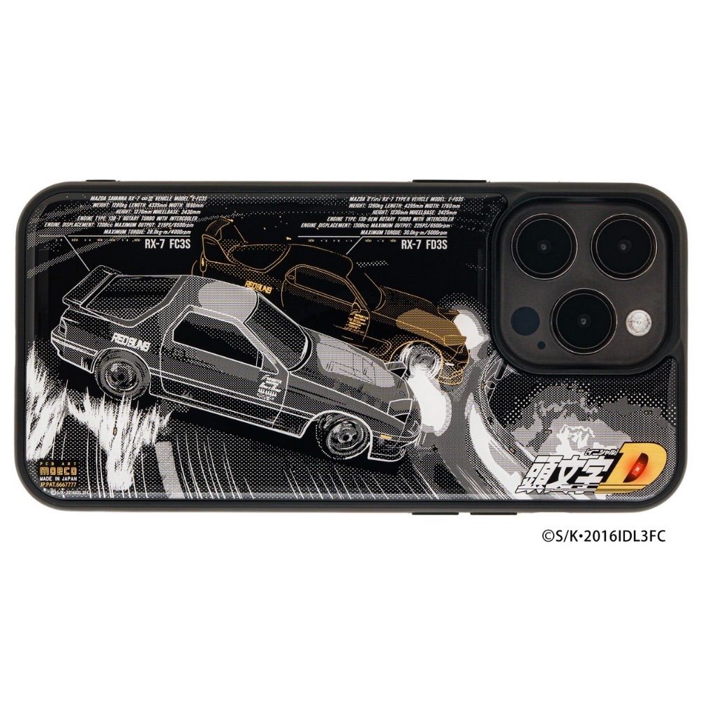 【新品】FCFD iPhone 15 Pro Maxケース FLASH 基板アート イニシャルD