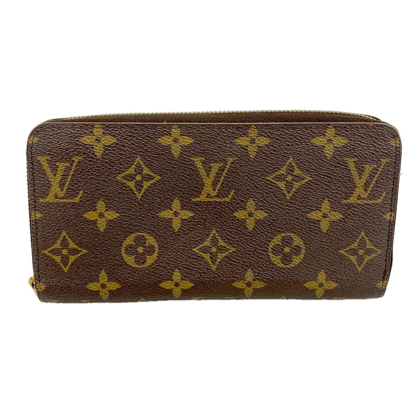 ルイ・ヴィトン(Louis Vuitton) ルイ・ヴィトン 長財布 モノグラム ジッピーウォレット M42616 ブラウンメンズ レディース