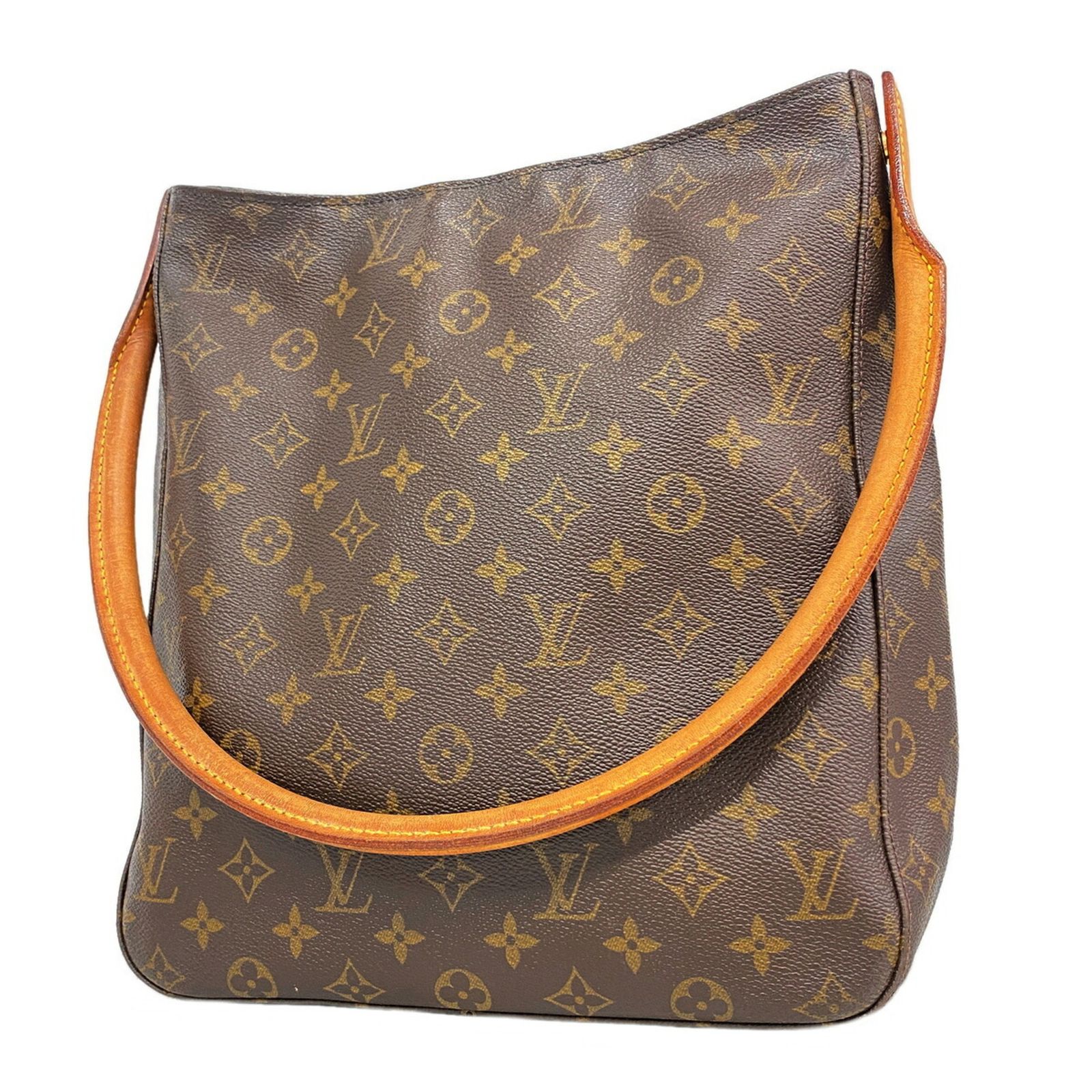ルイ・ヴィトン(Louis Vuitton) ルイ・ヴィトン ショルダーバッグ モノグラム ルーピングGM M51145 ブラウンレディース