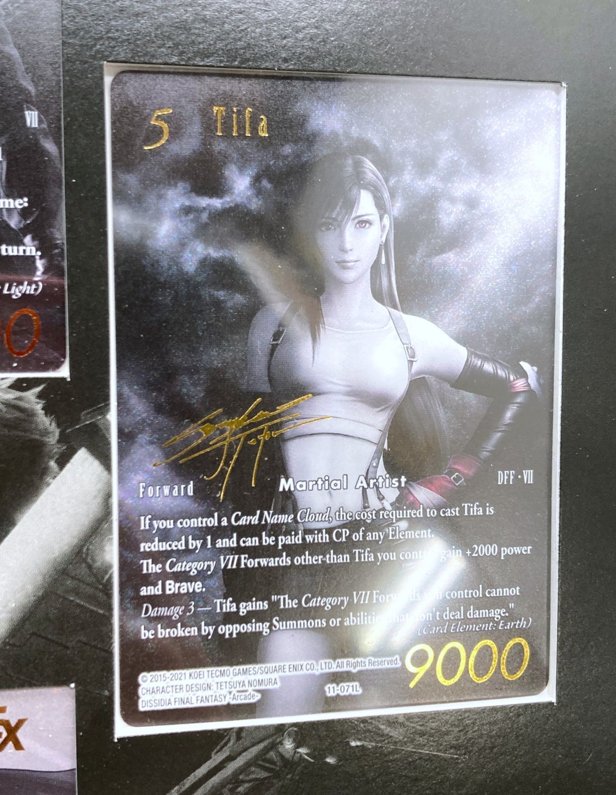 fftcg クラウド　ノワール FFTCG Noir ノワール FF7 25周年を記念 プロモカード - メルカリ