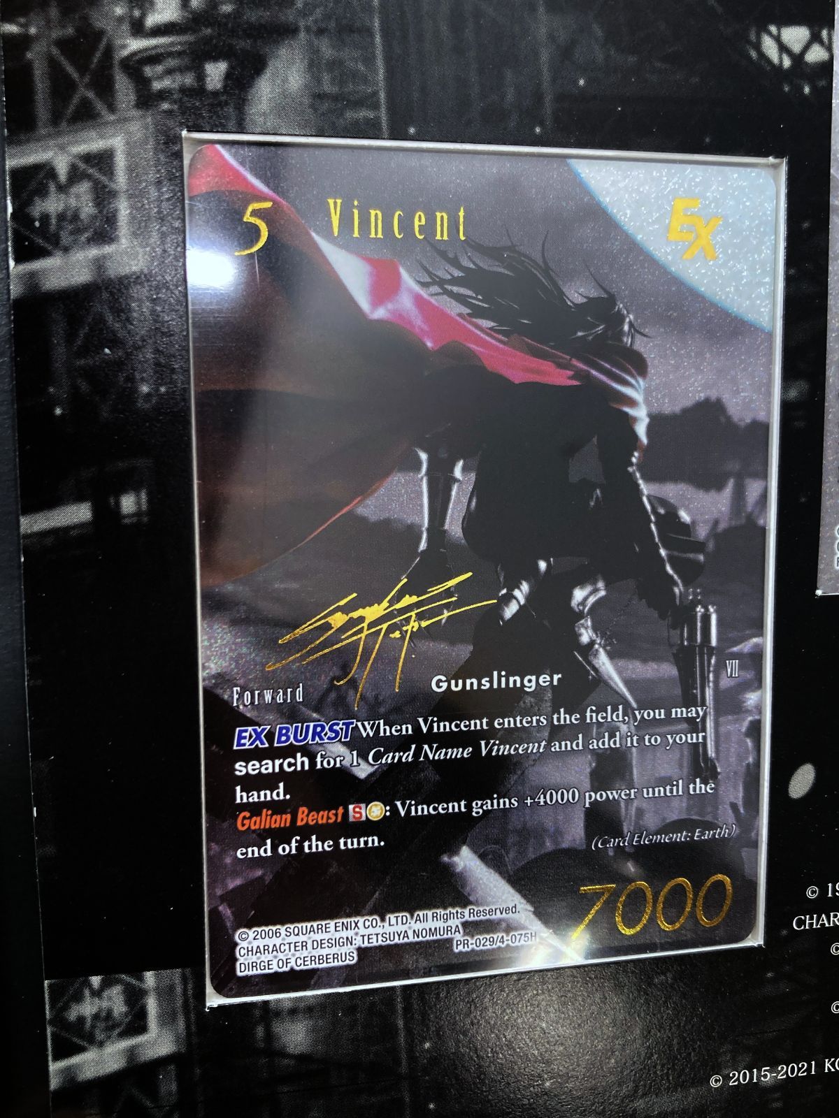 FFTCG Noir ノワール FF7 25周年を記念 プロモカード - メルカリ