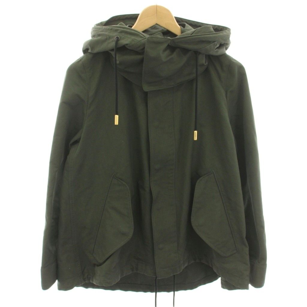 ザ リラクス THE RERACS M-65ショートモッズコート ジップアップ 36 緑