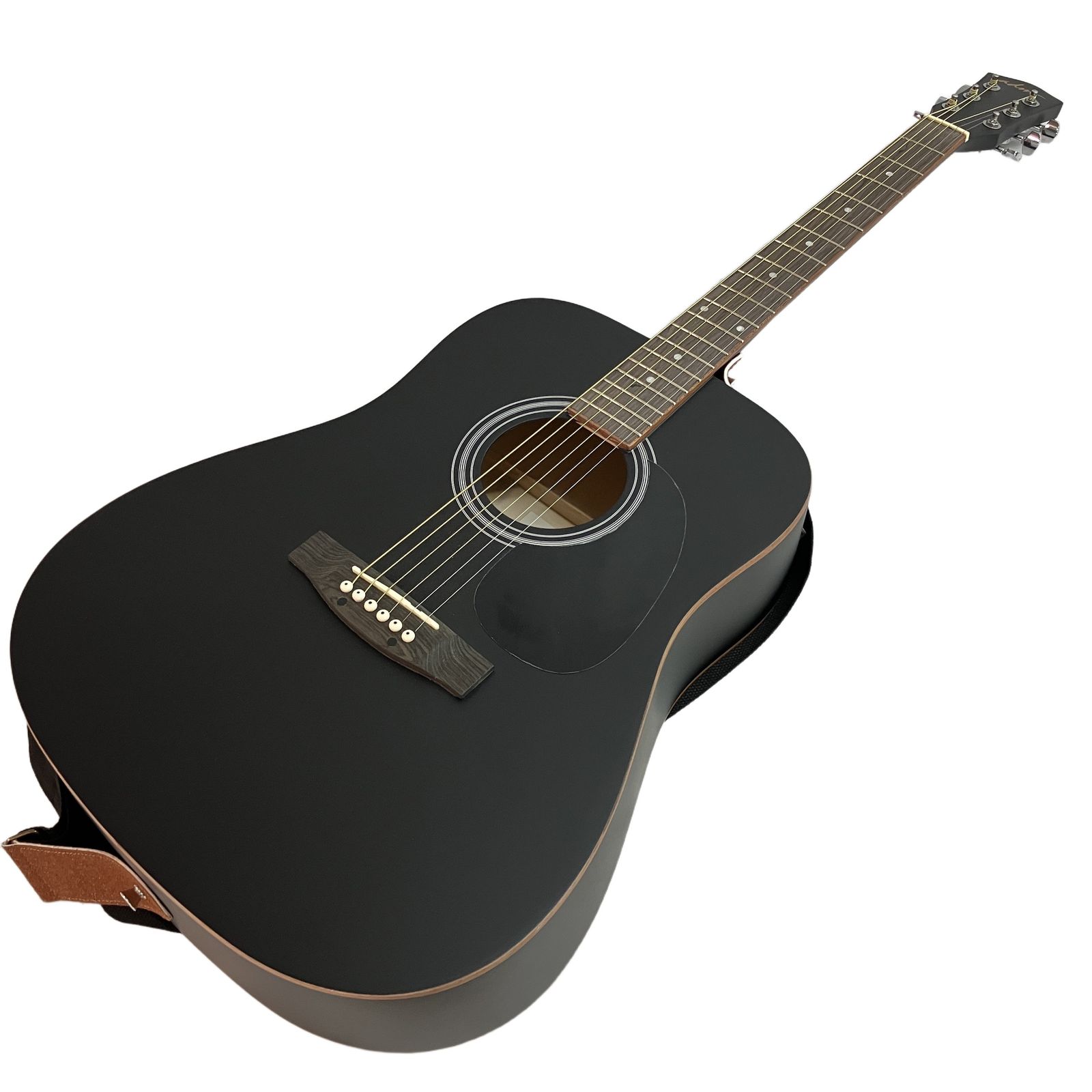 ADM JA212-41-MBK アコースティックギター ケース付き 弦楽器 中古