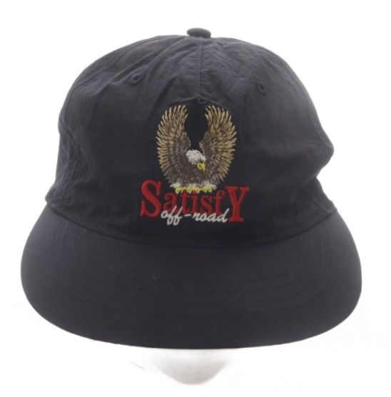 サティスファイ SATISFY FliteSilk 5-Panel Pinch Cap キャップ 帽子 野球帽 ブラック /YO24