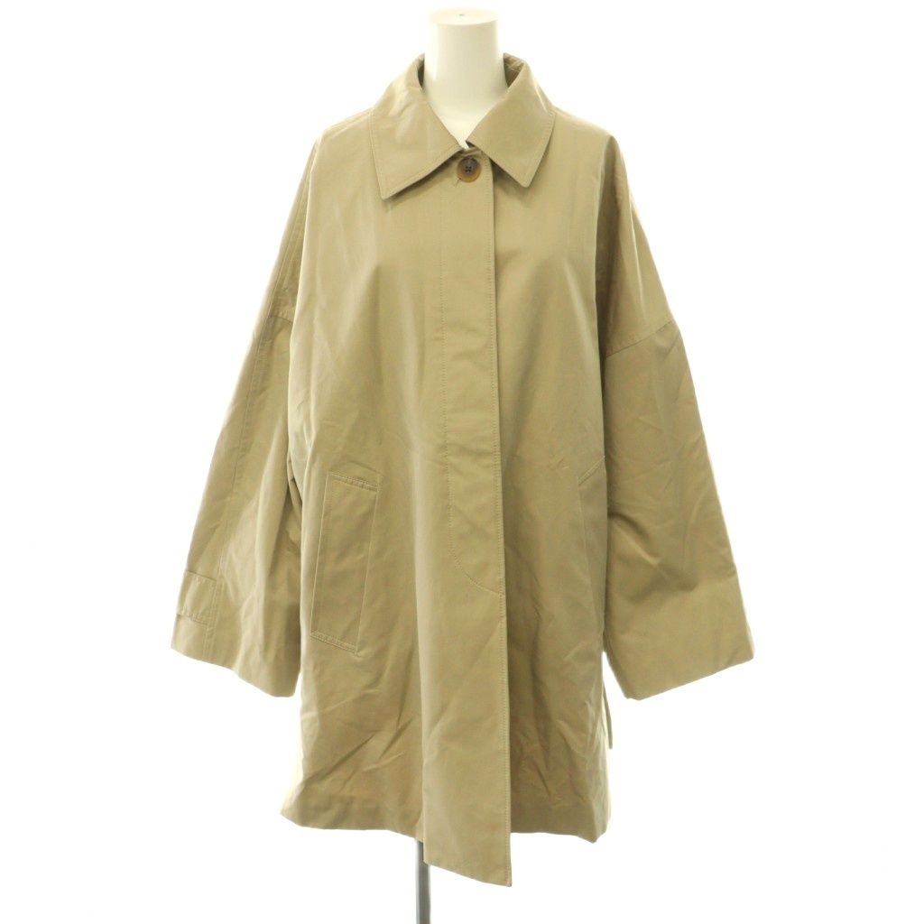 スピック&スパン Spick&Span 26SS T/Cギャバステンカラーハーフコート スプリングコート 38 ベージュ /HS ■OS 10,703円