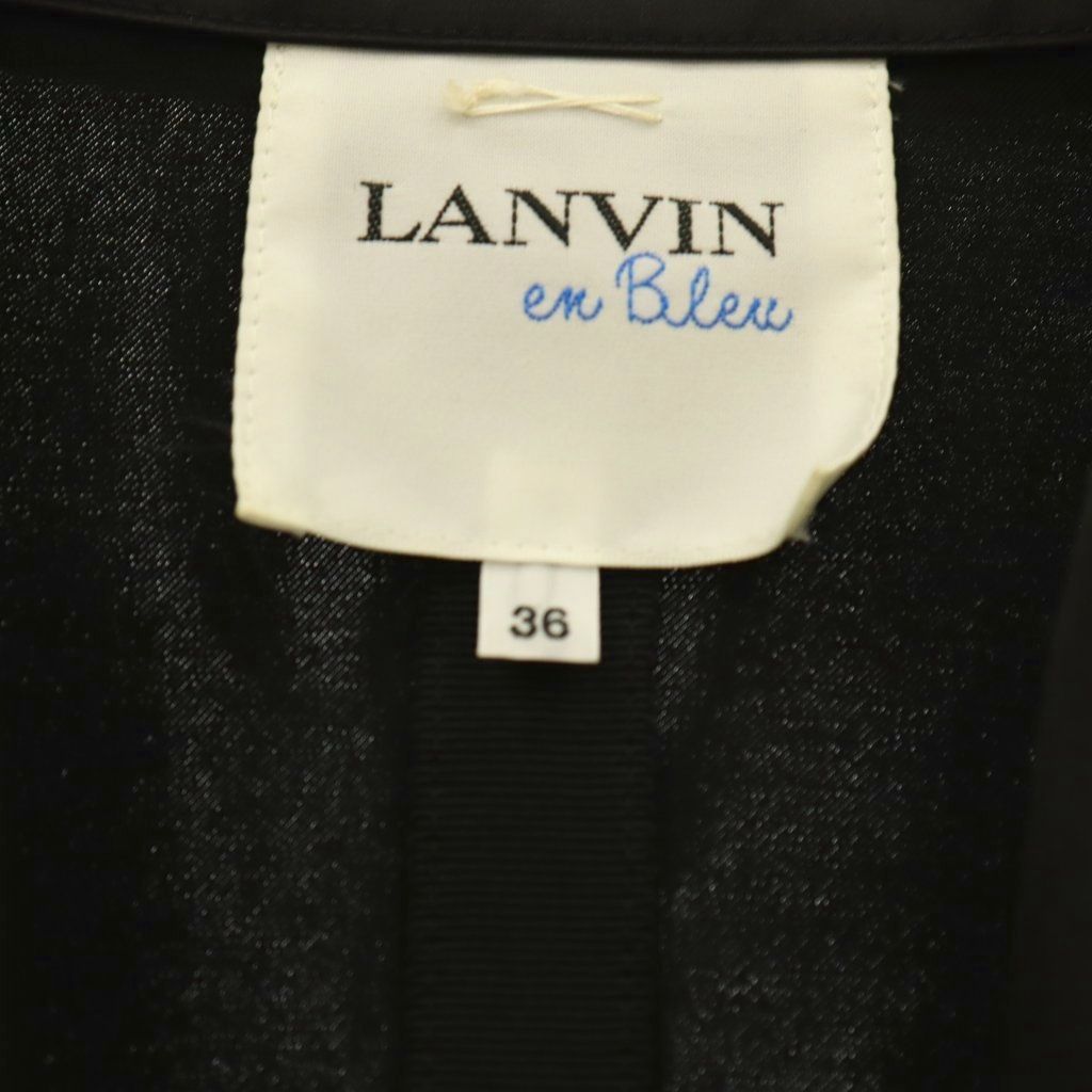 ランバンオンブルー LANVIN en Bleu スモーキングジャケット 