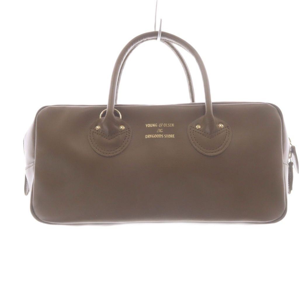 ヤングアンドオルセン YOUNG & OLSEN WIDE BOTTLE BAG バッグ ショルダーバッグ ハンドバッグ 2way 茶色 14,742円