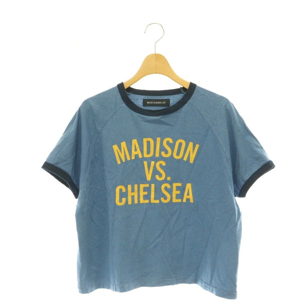 マディソンブルー MADISONBLUE 26SS H/S RINGER TEE PRICE Tシャツ カットソー 半袖 00 青 ブルー /NR ■OS 18,648円