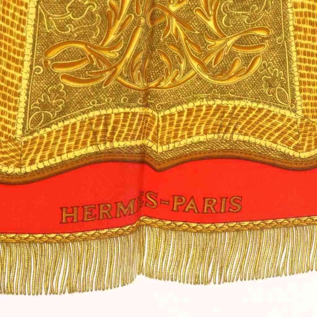 エルメス HERMES スカーフ カレ90 ポスト・エ・カヴァルリー Poste et
