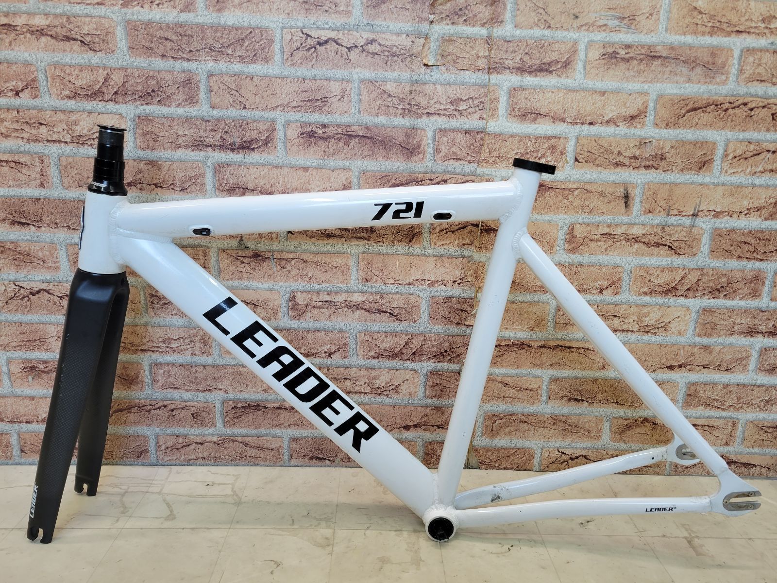 □ LEADER 721 FS size:52(S) 164-174cm リーダバイクス ピストバイク